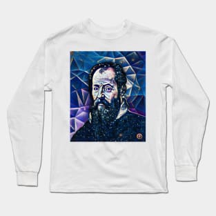 Giorgio Vasari Black and White Portrait | Giorgio Vasari Artwork 5 Long Sleeve T-Shirt